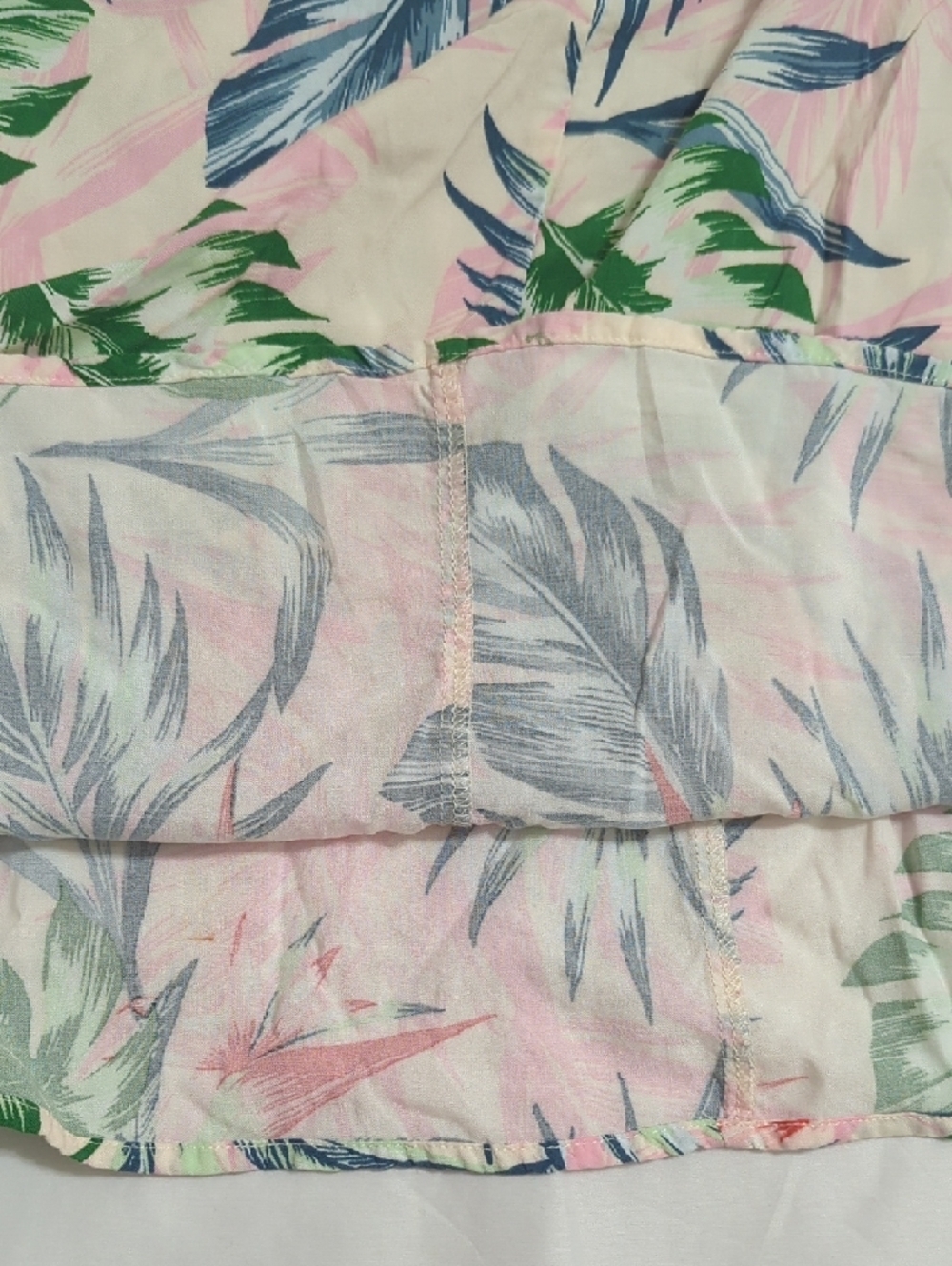 Torrid Sleeveless Trapeze Midi Dress, Color Tropical Leaves Size 4X - Picture 8 of 14